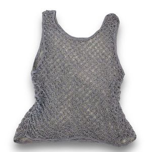 crochet beaded top